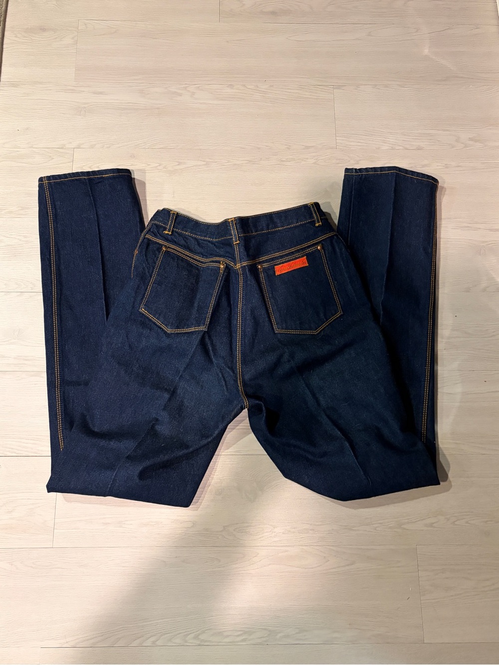 Gloria Vanderbilt Dark Blue Straight Leg Jeans